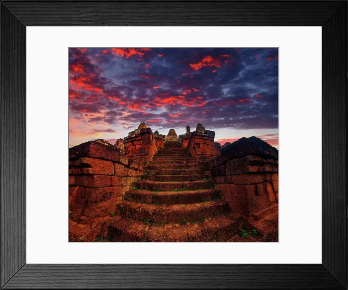 Framed Print : Pre Rup Temple at sunrise