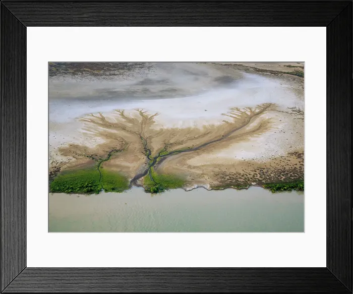Framed Print : Aerial view of the East Alligator river, Northern Territory, Australia Framed Print : Aerial view of the East Alligator river, Northern Territory, Australia