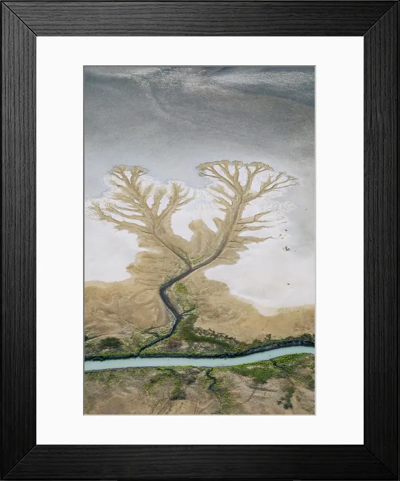 Framed Print : Aerial view of the East Alligator river, Northern Territory, Australia Framed Print : Aerial view of the East Alligator river, Northern Territory, Australia