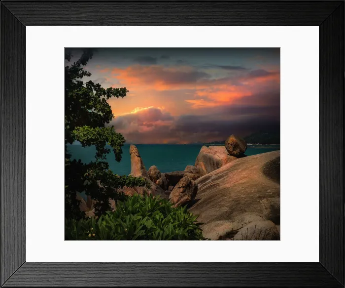 Framed Print : Ko Samui, Thailand