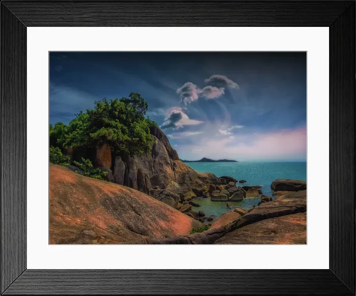 Framed Print : Grandfather and Grandmother rocks, near Lamai beach, Ko Samui, Thailand Framed Print : Grandfather and Grandmother rocks, near Lamai beach, Ko Samui, Thailand