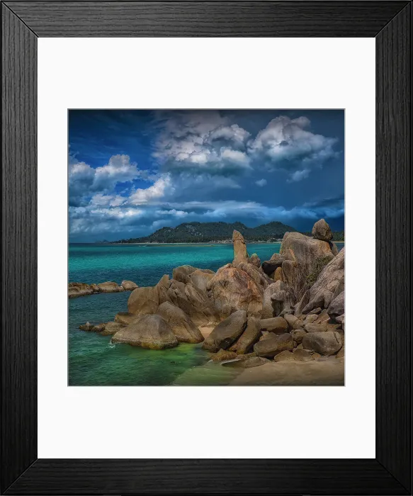 Framed Print : Grandfather and Grandmother rocks, near Lamai beach, Ko Samui, Thailand Framed Print : Grandfather and Grandmother rocks, near Lamai beach, Ko Samui, Thailand