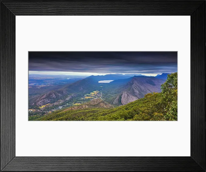 Framed Print : Winter Light, central-Victoria, Australia