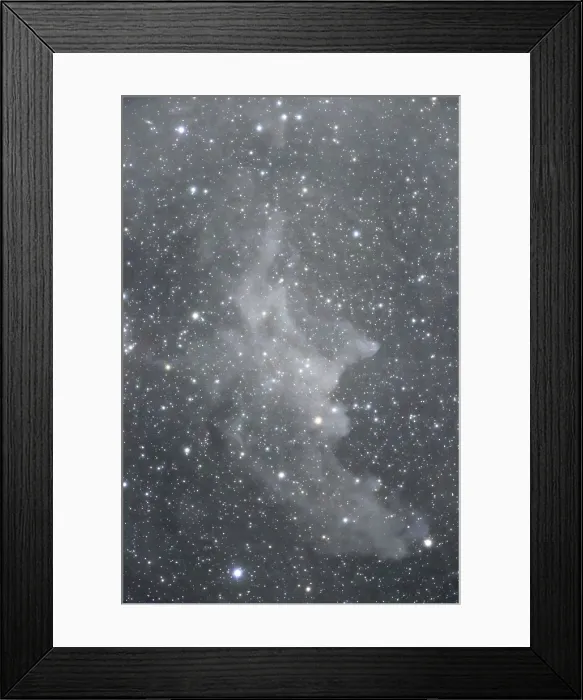 Framed Print : The Witch Head Nebula