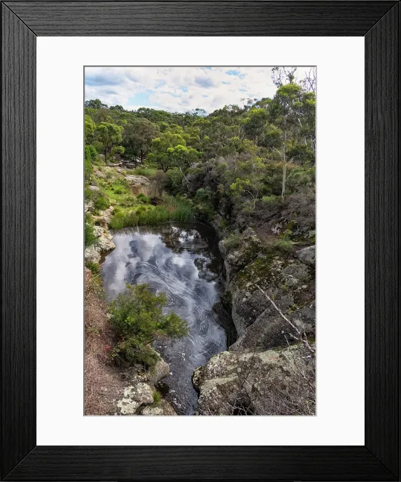 Framed Print : View from Black Bob's Creek Bridge Framed Print : View from Black Bob's Creek Bridge