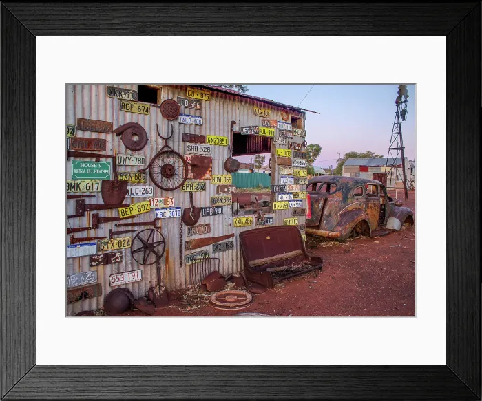 Framed Print : Gwalia Ghost Town | Western Australia