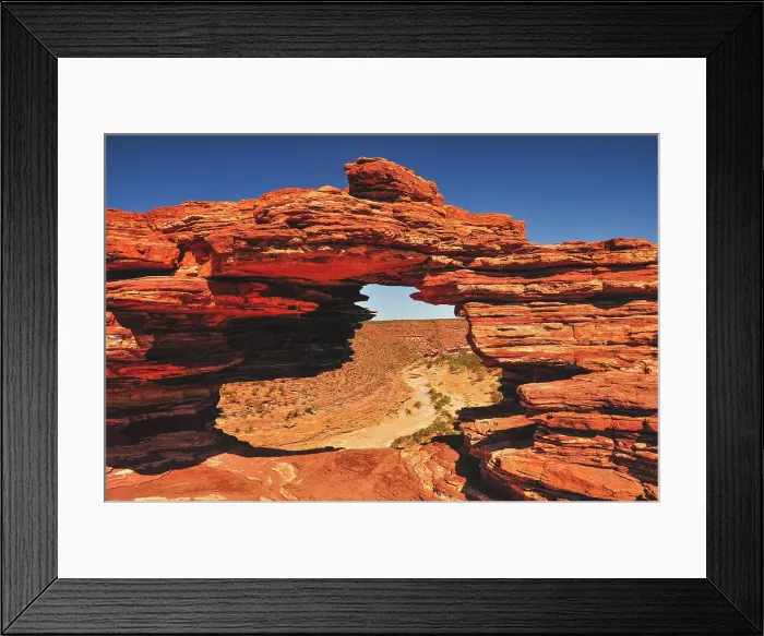 Framed Print : Natures Window