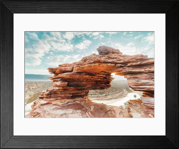 Framed Print : Nature's Window, Kalbarri National Park, Australia