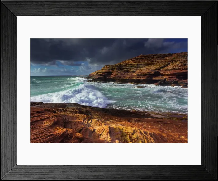 Framed Print : Pot Alley Breaker