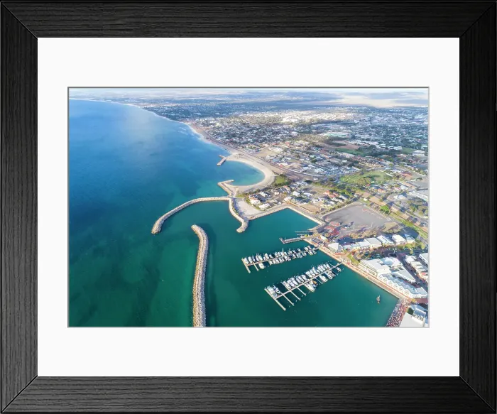 Framed Print : High angle view of Geraldton Framed Print : High angle view of Geraldton