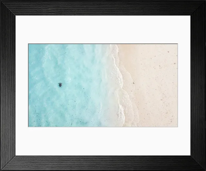 Framed Print : A Birds Eye View of Heron Island Framed Print : A Birds Eye View of Heron Island