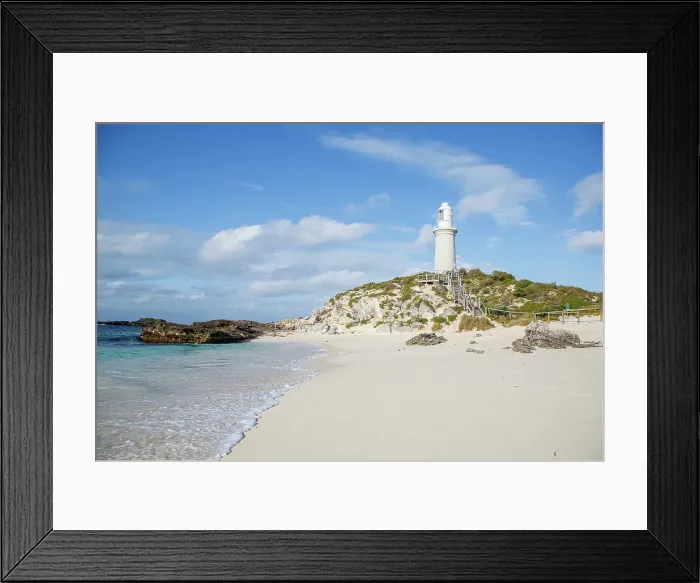 Framed Print : Bathurst Lighthouse on Rottnest Island Framed Print : Bathurst Lighthouse on Rottnest Island