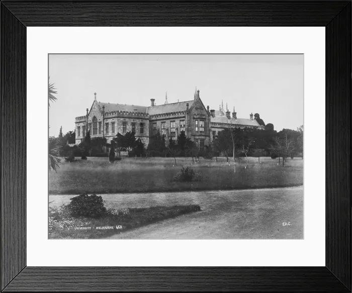 Framed Print : University Of Melbourne