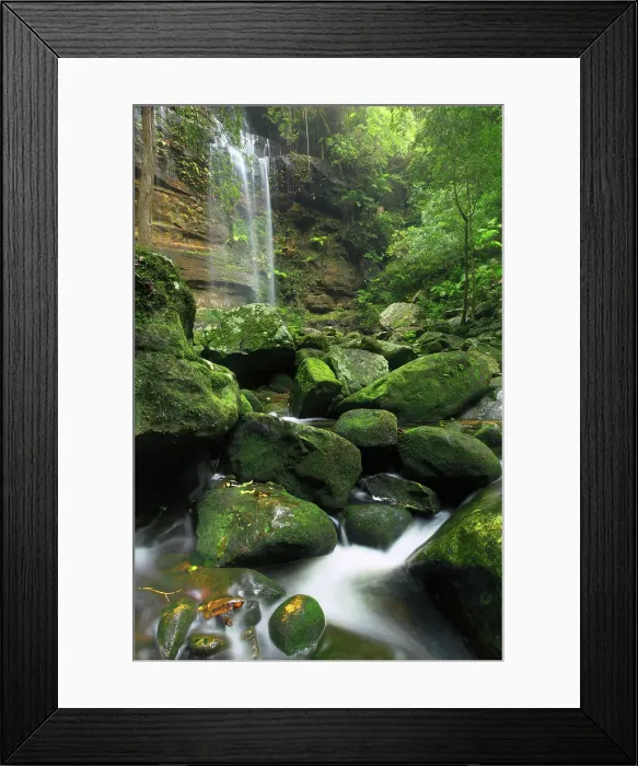 Framed Print : Gap Creek Falls