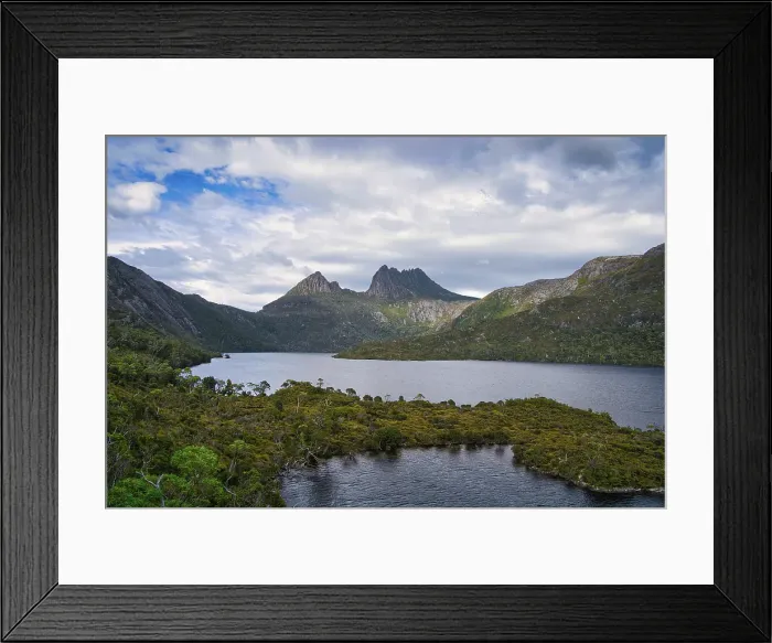 Framed Print : Dove Lake at Cradle Mountain, Tasmania