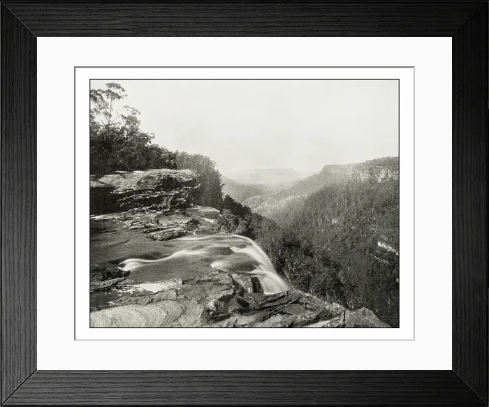 Framed Print : Antique photograph of Fitzroy falls Framed Print : Antique photograph of Fitzroy falls