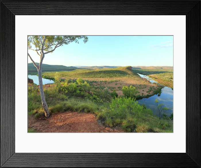 Framed Print : Chamberlain River viewed from Blanco's Lookout. El Questro Station. The Kimberley Region. Western Australia Framed Print : Chamberlain River viewed from Blanco's Lookout. El Questro Station. The Kimberley Region. Western Australia