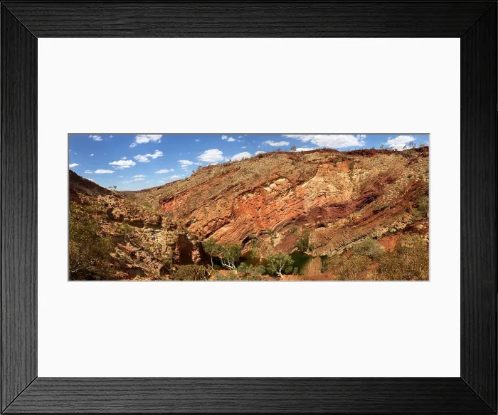 Framed Print : Landscape of Pilbara region in Western Australia Framed Print : Landscape of Pilbara region in Western Australia