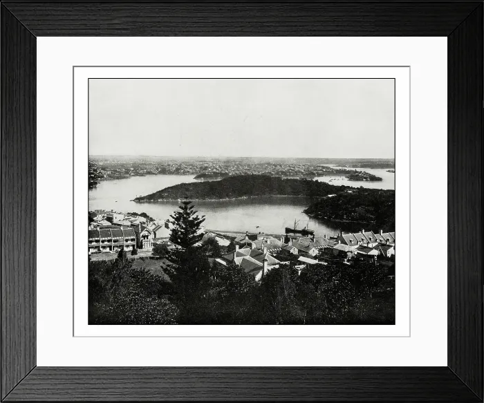 Framed Print : Antique photograph of Sydney Framed Print : Antique photograph of Sydney