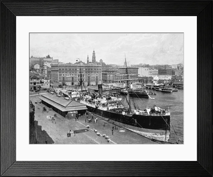 Framed Print : Circular Quay, Sydney