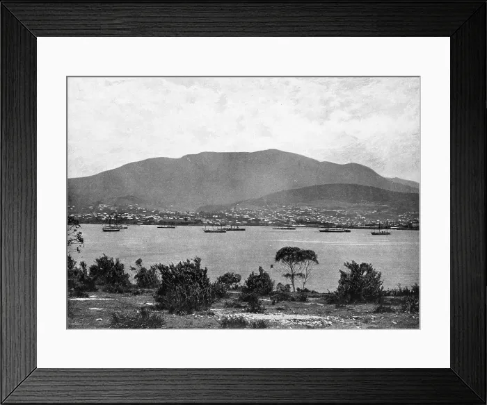 Framed Print : Hobart, Tasmania