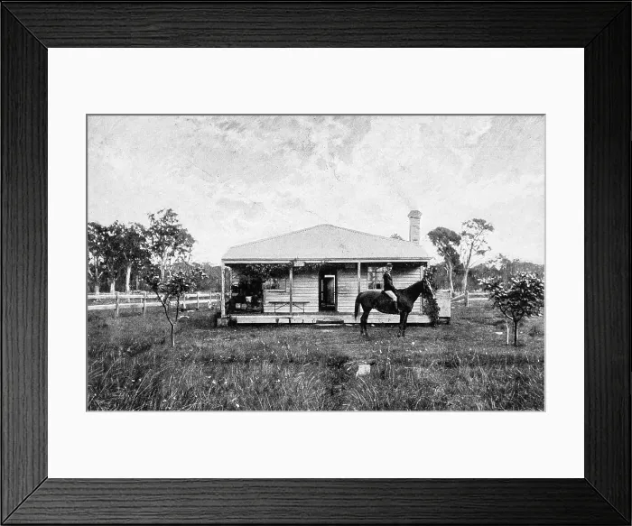 Framed Print : Police Station, Lake Macquarie, New South Wales