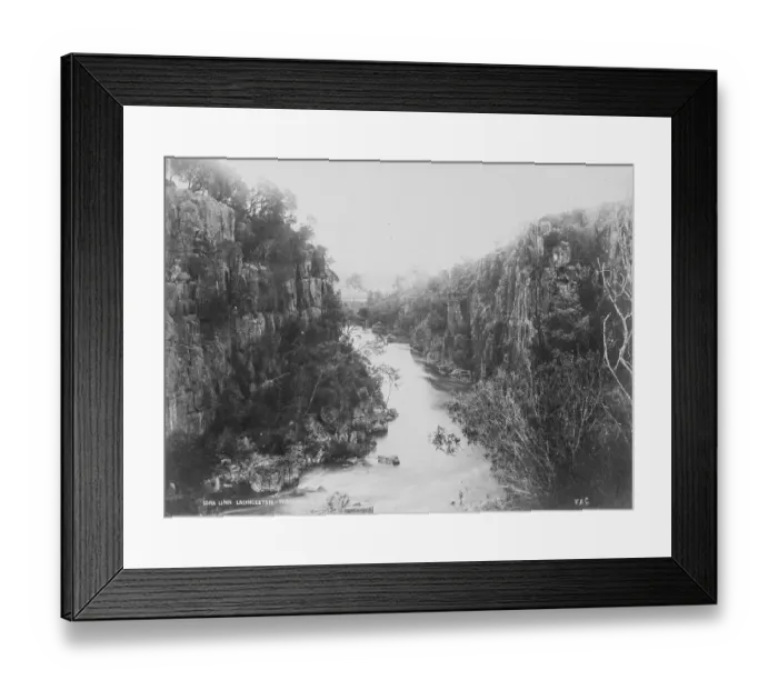 Framed Print : Corra Linn Gorge