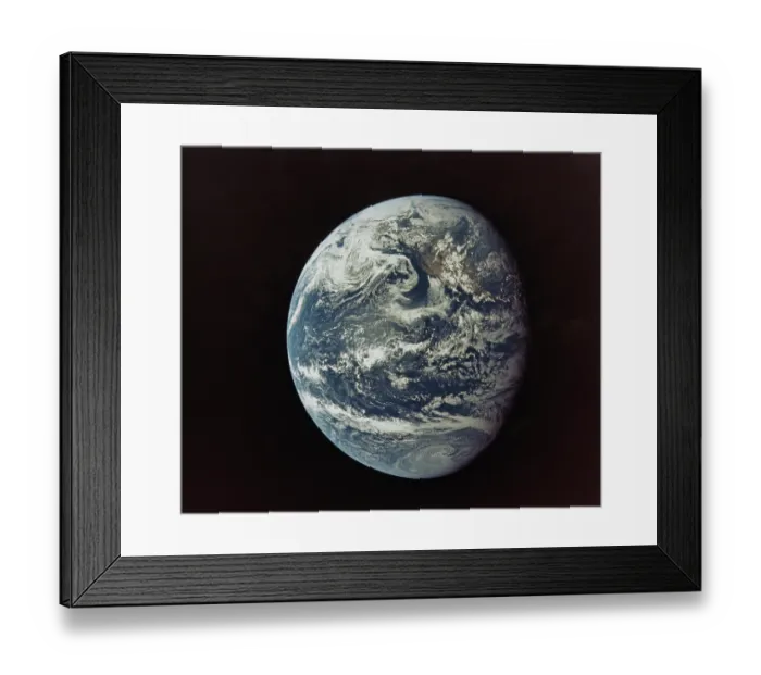 Framed Print : Earth From Space Framed Print : Earth From Space