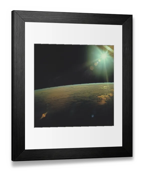 Framed Print : Earth From Above Framed Print : Earth From Above