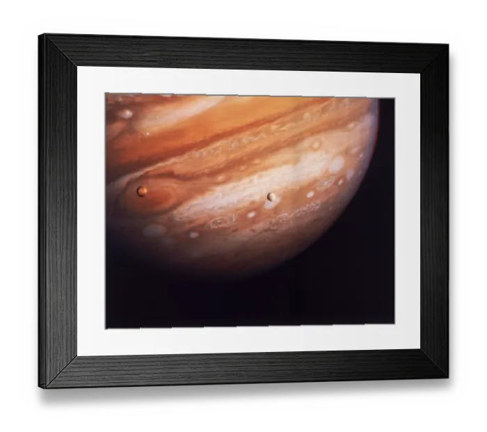 Framed Print : Jupiter's Moons Framed Print : Jupiter's Moons
