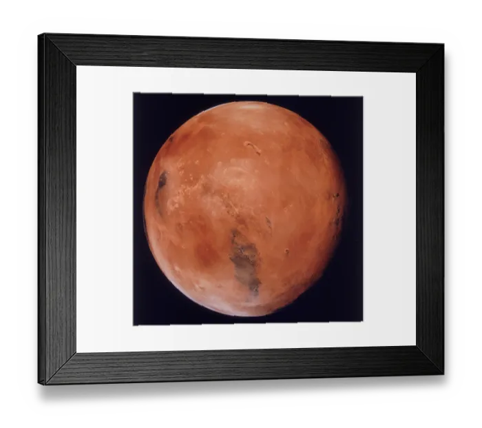 Framed Print : Face Of Mars Framed Print : Face Of Mars