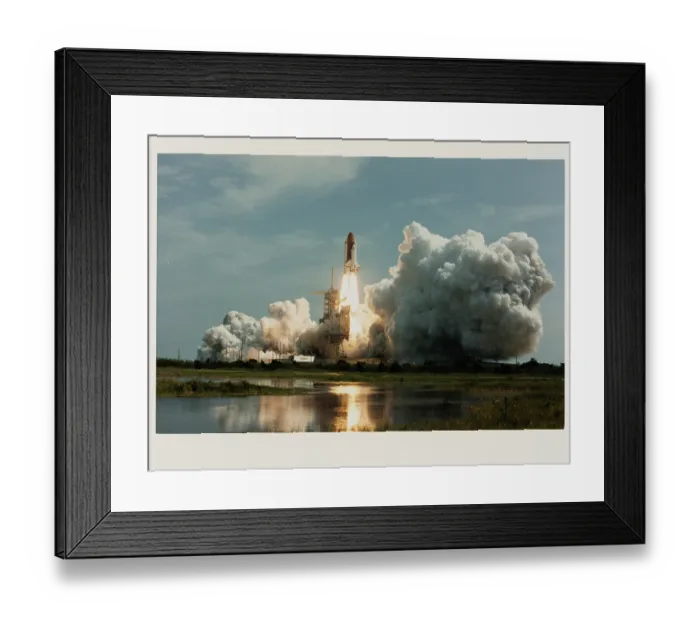 Framed Print : STS-55 Space Shuttle Columbia