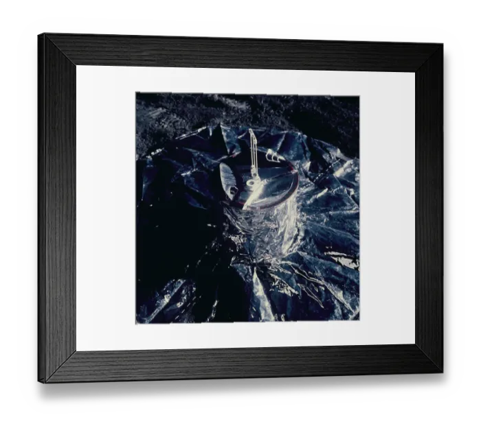 Framed Print : Apollo 14 - Lunar Surface Framed Print : Apollo 14 - Lunar Surface