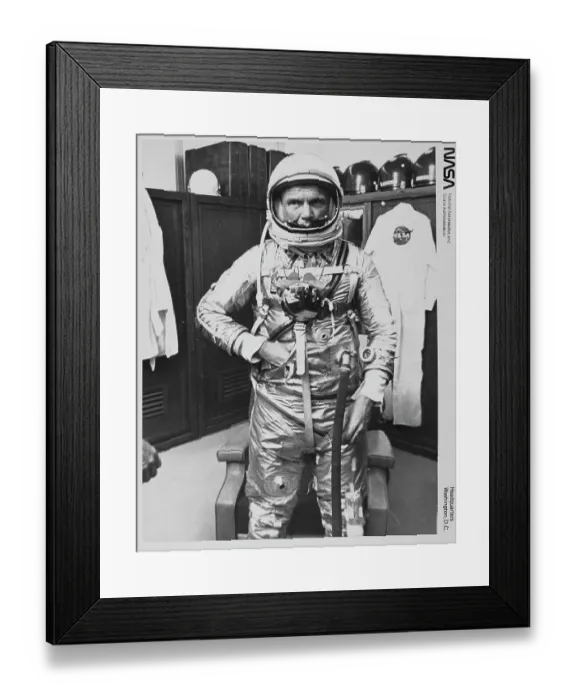 Framed Print : John Glenn, American NASA Astronaut Framed Print : John Glenn, American NASA Astronaut