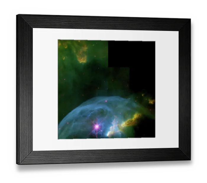 Framed Print : Bubble Nebula NGC 7635 Framed Print : Bubble Nebula NGC 7635