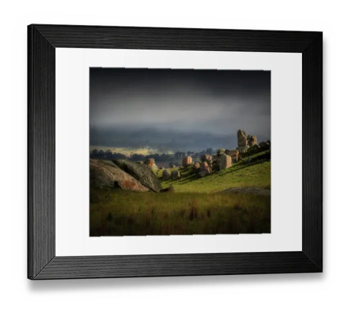 Framed Print : Winter Morning mist on Rural Farmland at Tooborac Framed Print : Winter Morning mist on Rural Farmland at Tooborac