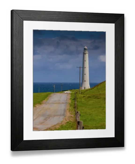Framed Print : Cape Wickham Lighthouse, King Island Framed Print : Cape Wickham Lighthouse, King Island