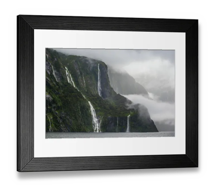 Framed Print : Milford Sound - New Zealand Framed Print : Milford Sound - New Zealand