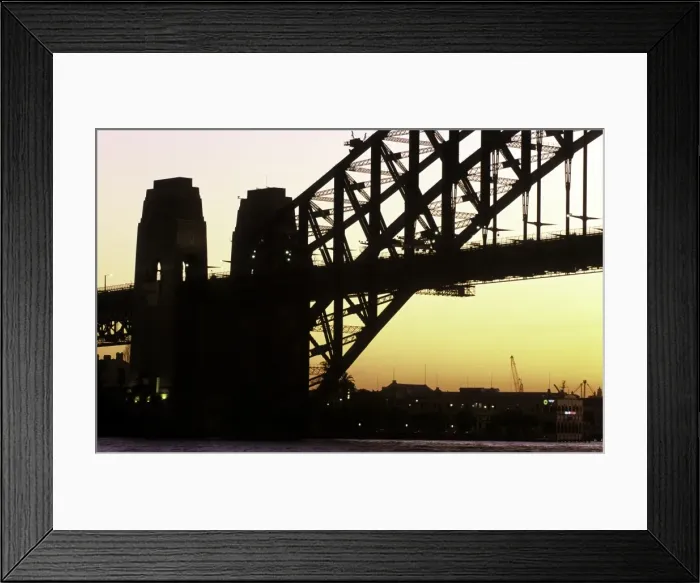 Framed Print : Sydney Harbour Bridge Framed Print : Sydney Harbour Bridge