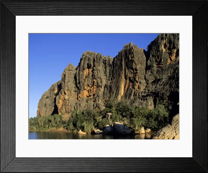 Framed Print : National Park Windjana River