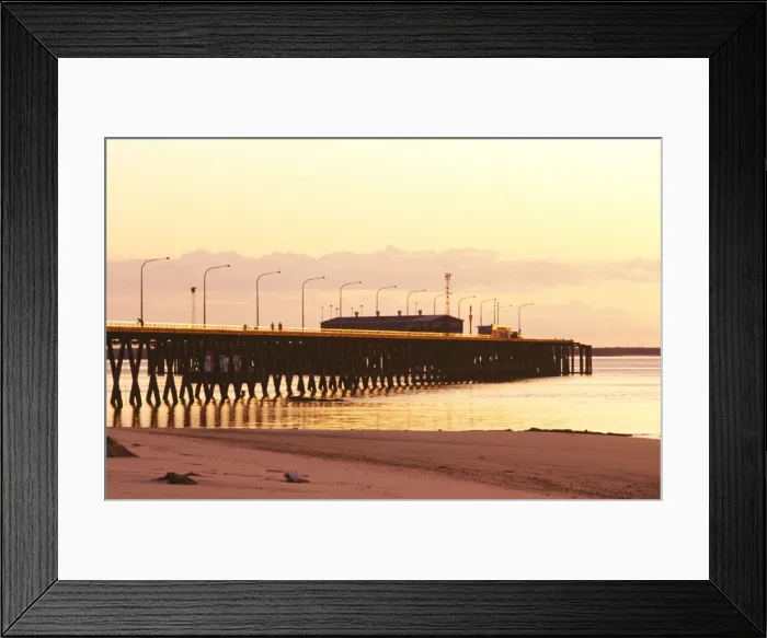 Framed Print : Broome Wharf