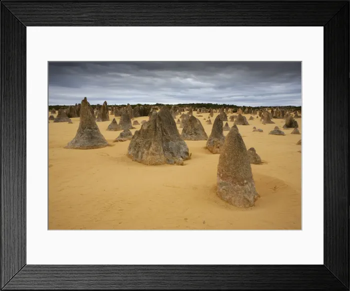 Framed Print : Pinnacles at Nambung National Park Framed Print : Pinnacles at Nambung National Park