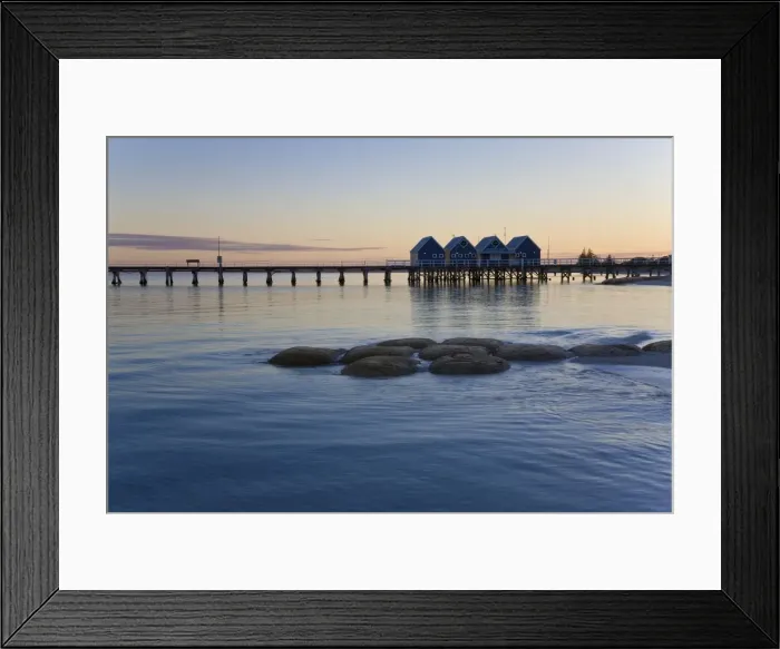 Framed Print : Busselton Jetty, Busselton, Western Australia Framed Print : Busselton Jetty, Busselton, Western Australia