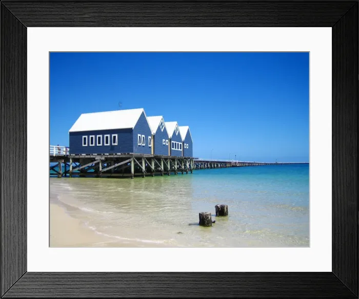 Framed Print : Busselton Jetty