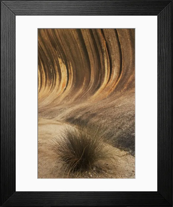 Framed Print : Australia, Western Australia, Wave Rock, close-up Framed Print : Australia, Western Australia, Wave Rock, close-up