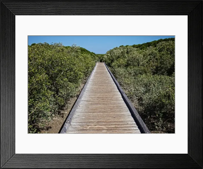 Framed Print : Streeters Jetty View, Broome