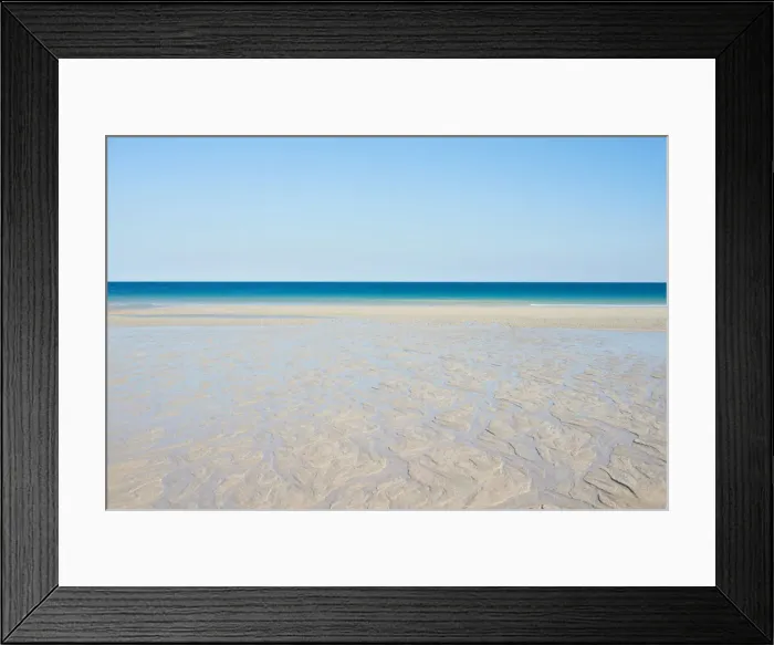 Framed Print : sand wash Broome