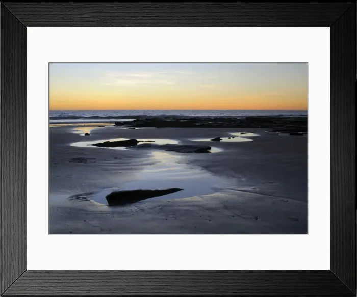 Framed Print : Sunset on the beach in Broome, Australia Framed Print : Sunset on the beach in Broome, Australia