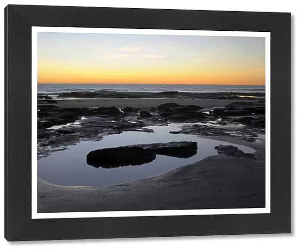 Sunset on the beach in Broome, Australia