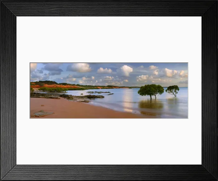 Framed Print : Broome beach